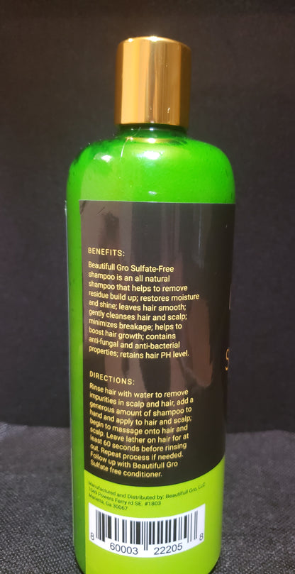 Green bottle with gold cap and black label on a dark background