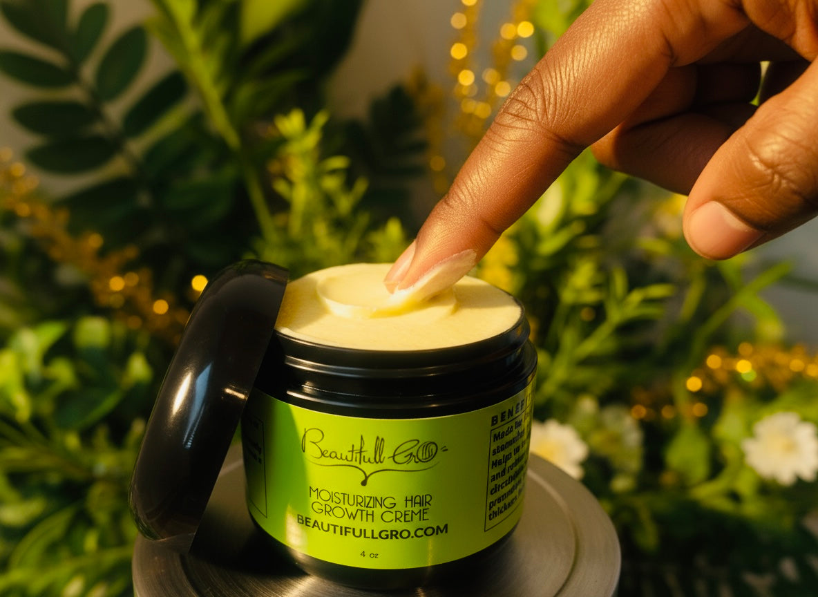 "Growth on the Spot" Moisturizing Hair Creme w/Coconut Oil & Chebe- 2oz