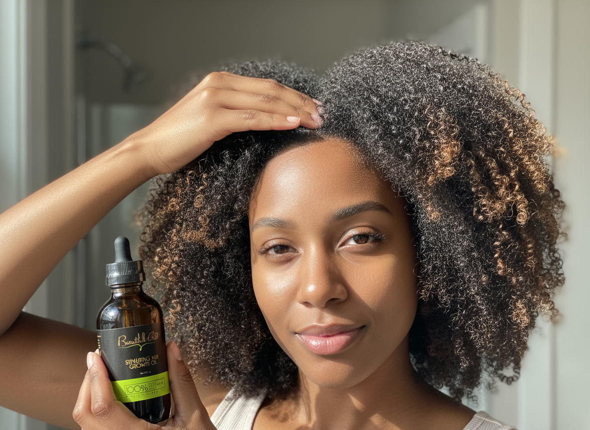 Stimulating Hair Growth Oil w/Chebe-2 oz