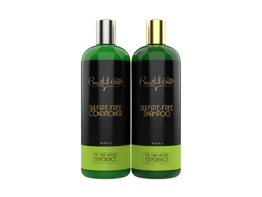 Rejuvenating Shampoo & Conditioner Set – Sulfate Free Therapy
